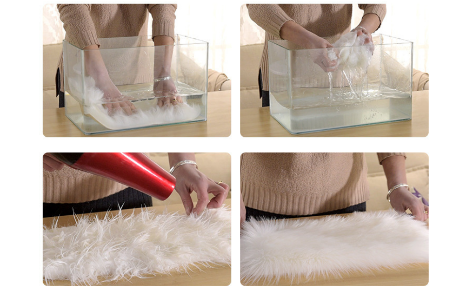 NINGDAN Carpet Cleaning Steps Display