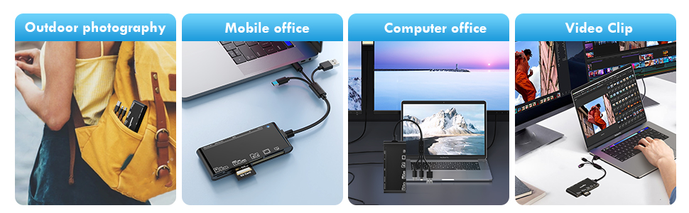 Lecteur de Cartes SD USB 3.0