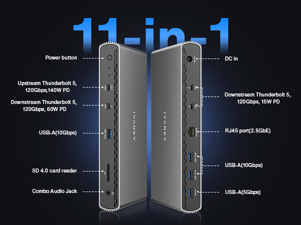 その他 iVANKY Thunderbolt 5 FusionDock Pro 3 Amazon.com: iVANKY Thunderbolt 5 Dock FusionDock Pro 3