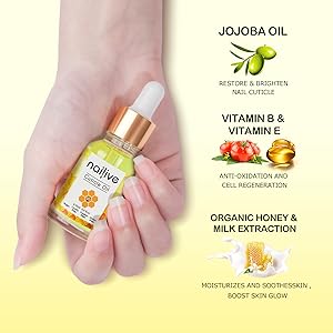 organic vitamin e nail and cuticle oil