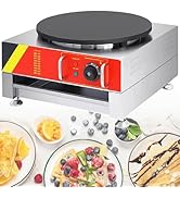 Commercial Electric Crepe Maker, 110V 220V 16