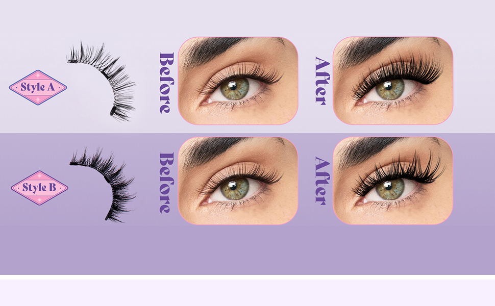 Magnetic eyelashes