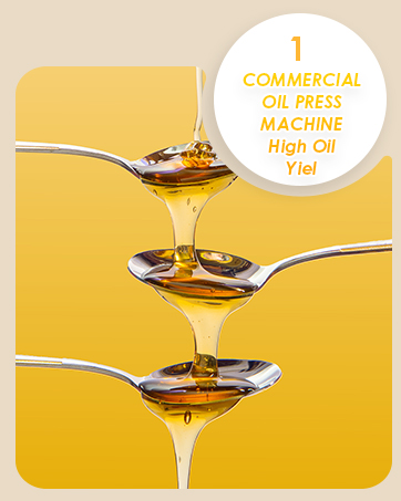 COMMERCIAL OIL PRESS MACHINE High Oll Yiel