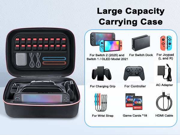 Amazon.com: Gorixer Switch Case for Nintendo Switch 2(2025