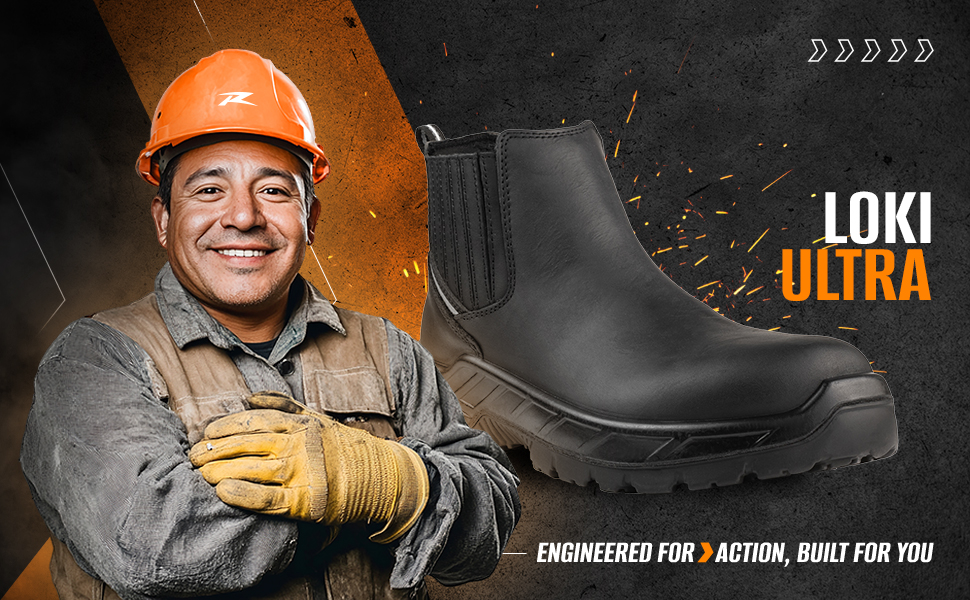 Work and Saftery boots, high resistance boots