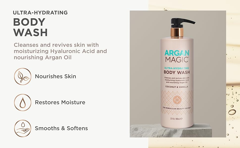 Argan Magic Ultra-Hydrating Body Wash