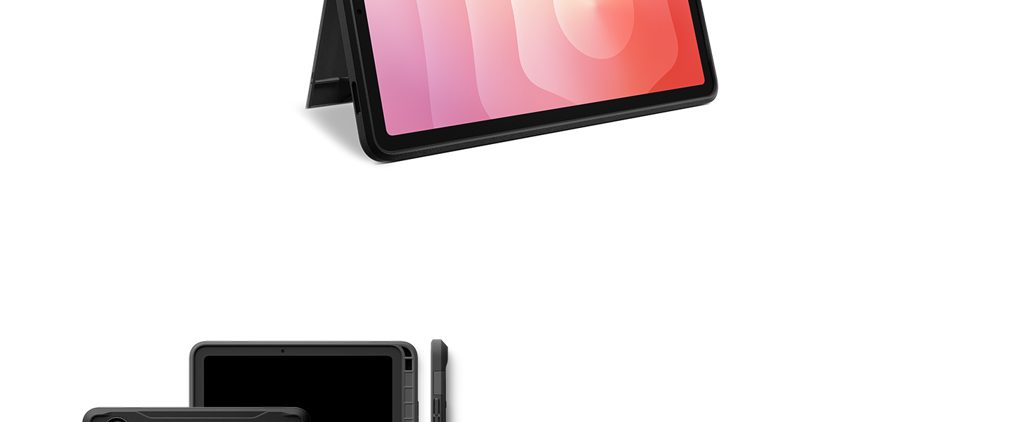 Die rosafarbene und schwarze Geldbörse oder das Kartenetui werden in der Profilansicht gezeigt und haben ein schlankes, zusammengeklapptes Design.