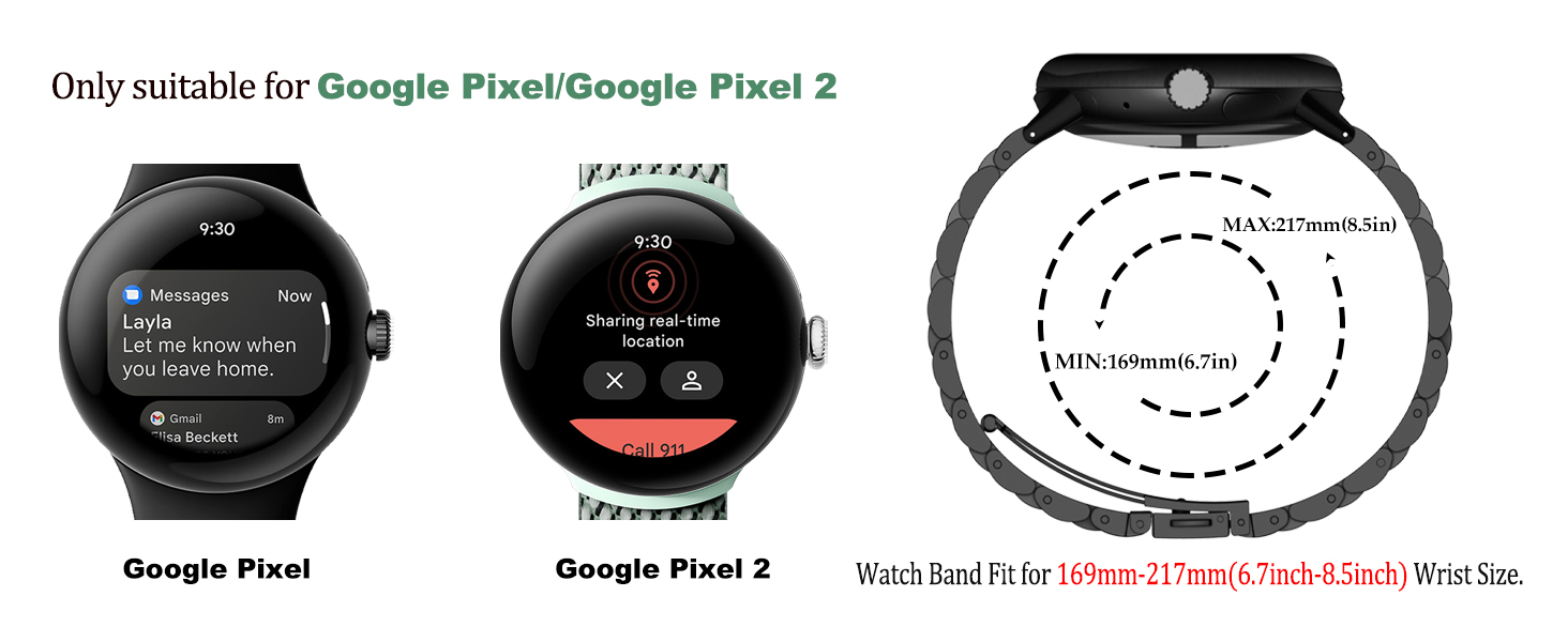 Pixel bands for men