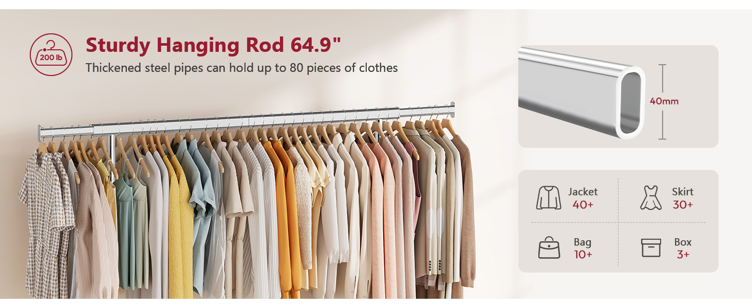 clothing racks for hanging clothes