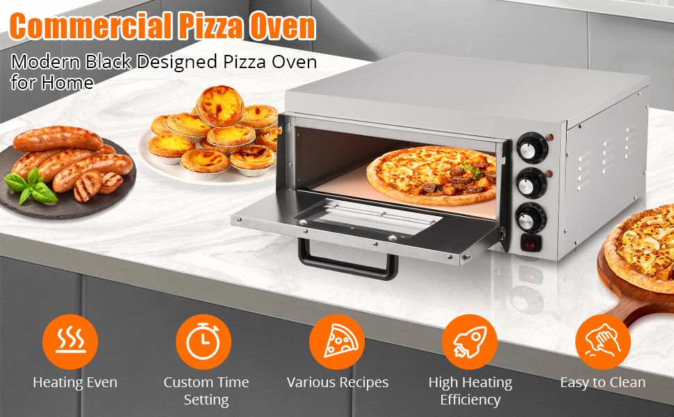 Commercial Countertop Pizza Oven