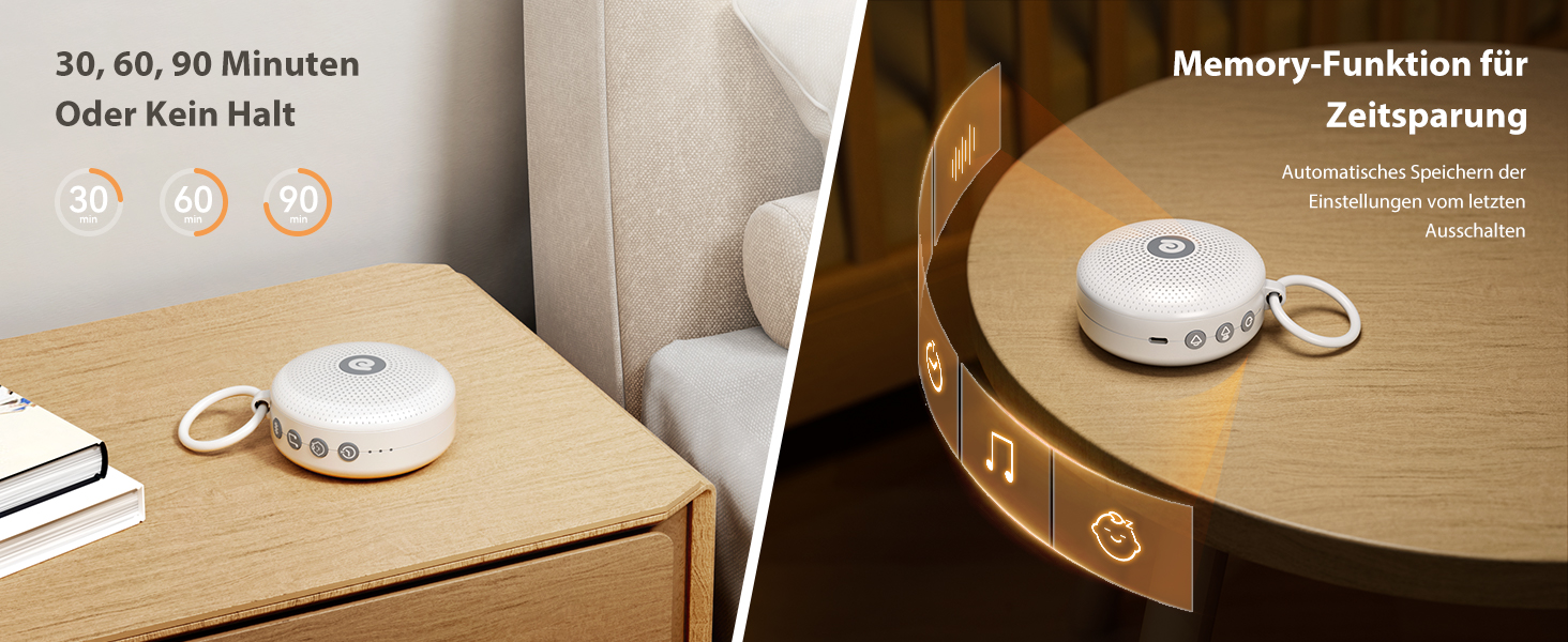 Dreamegg White Noise Machine D11Max Einschlafhilfe Babys Erwachsene