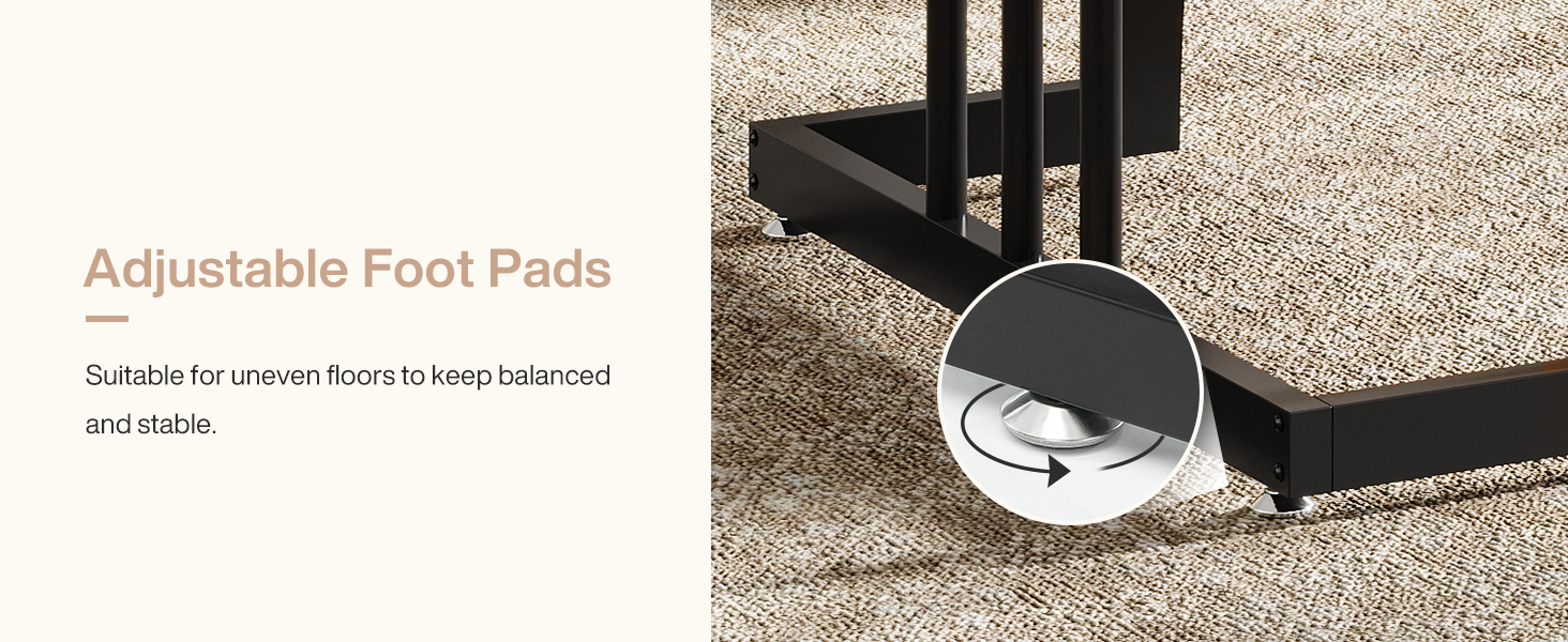 Adjustable Foot Pads