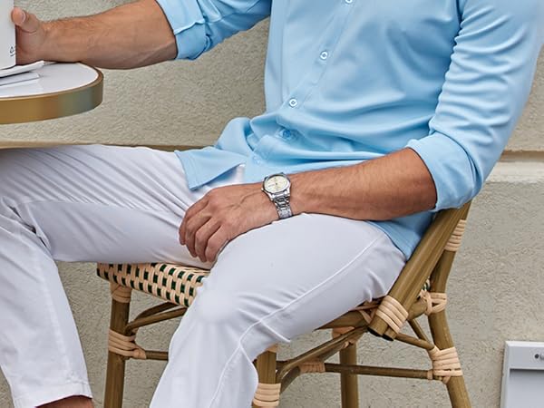 Amazon.com: COOFANDY Mens Casual Button Up Shirts Slim Fit