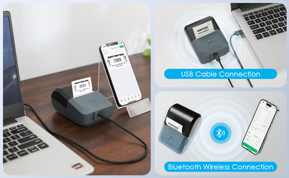 Bluetooth thermal sticker 
