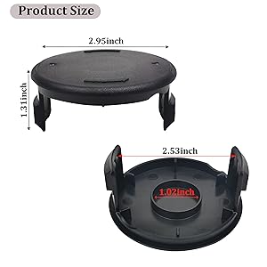 P.L.N. STRING CAP オイルスキン nubian Amazon.com : QUASION Weed Eater Spool Cap Cover for Hyper
