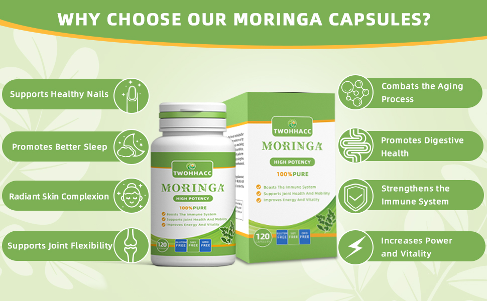 Moringa Powder Capsules