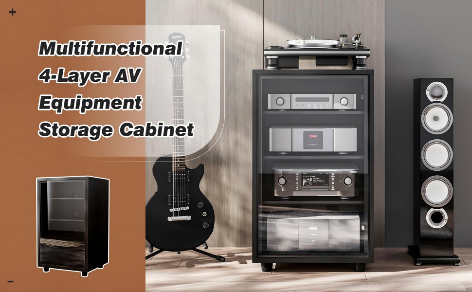 Media Storage Cabinet