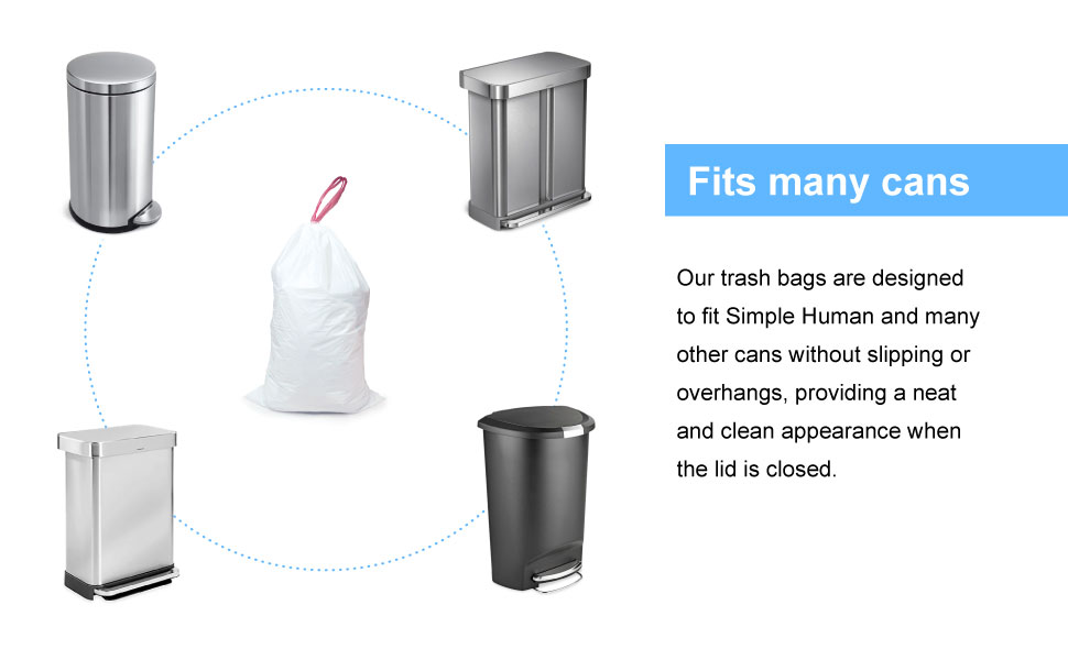 Compatible With Simplehuman Code P Durable Custom Fit