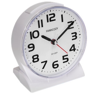 922 white clock snooze