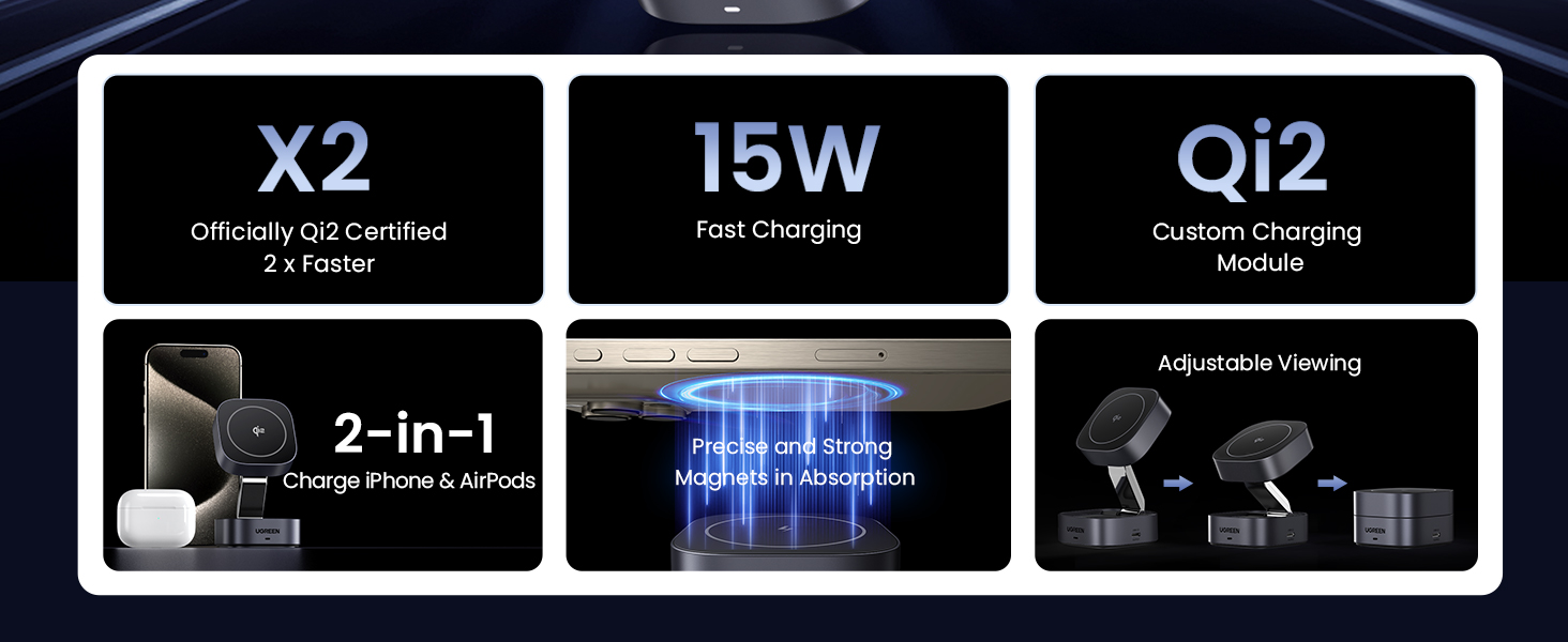 iphone 16 pro max wireless charger station charger holder iphone wireless charger fast charging