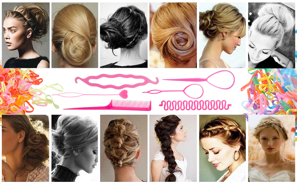 CREAT DIFFERENT HAIR STYLES 