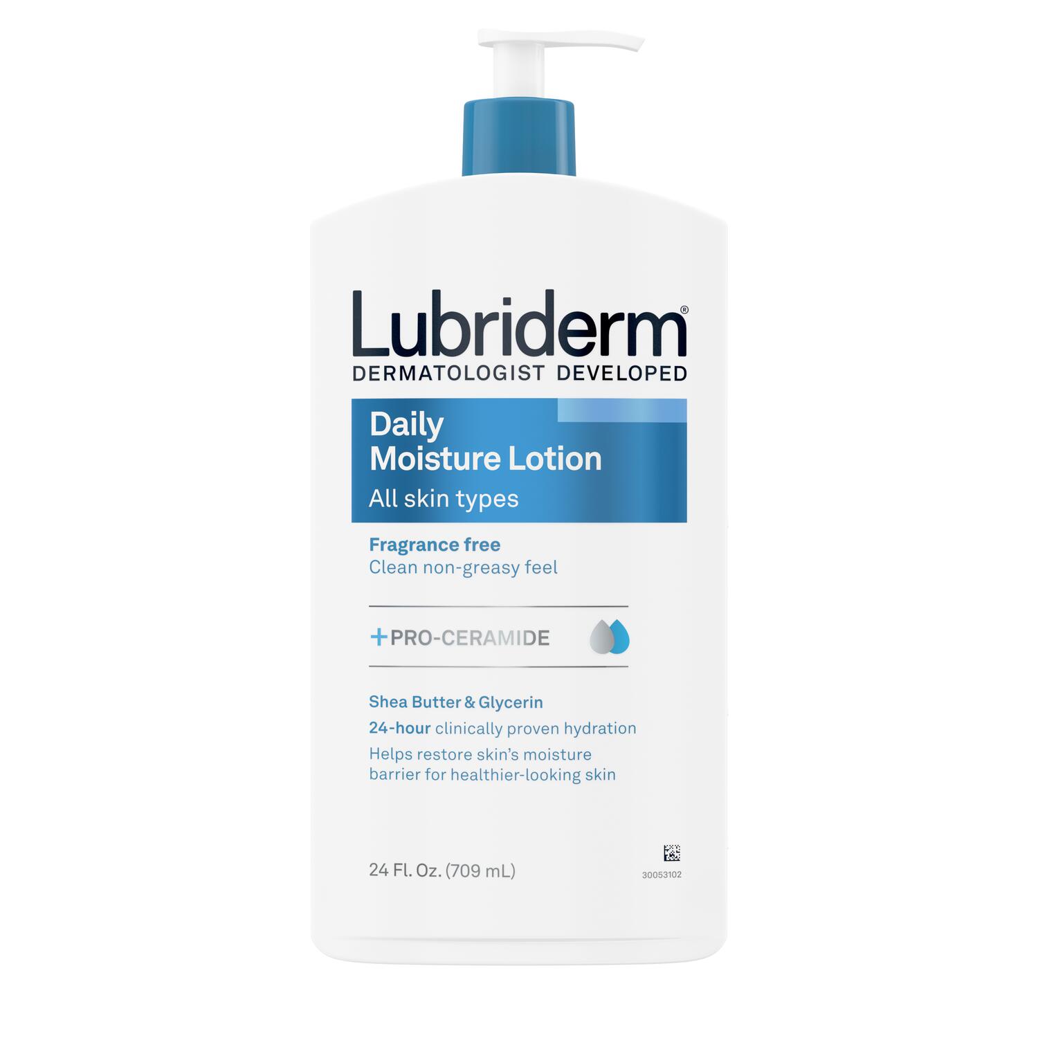 Lubriderm Daily Moisture Lotion - 24 Hour Hydration -12 Lubriderm Daily Moisture Lotion - 24 Hour Hydration -12