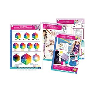 make it real digital dream fashion design sketchbook girls coloring book drawing stencils tween