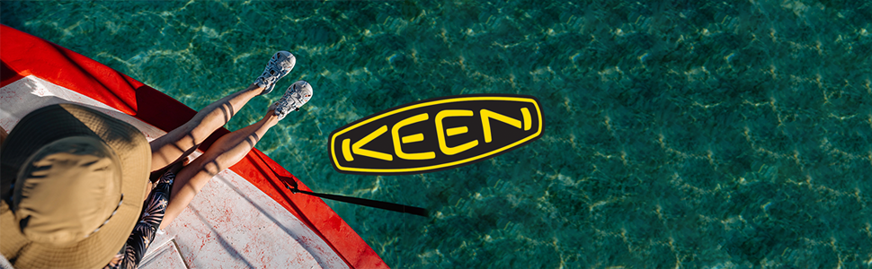 women, keen, sandals