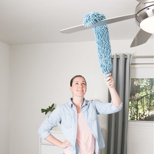Microfibre Duster for Home Cleaning Floor, Wall and Ceiling Flexible Broom, SPN-RECPP
