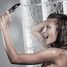 showering