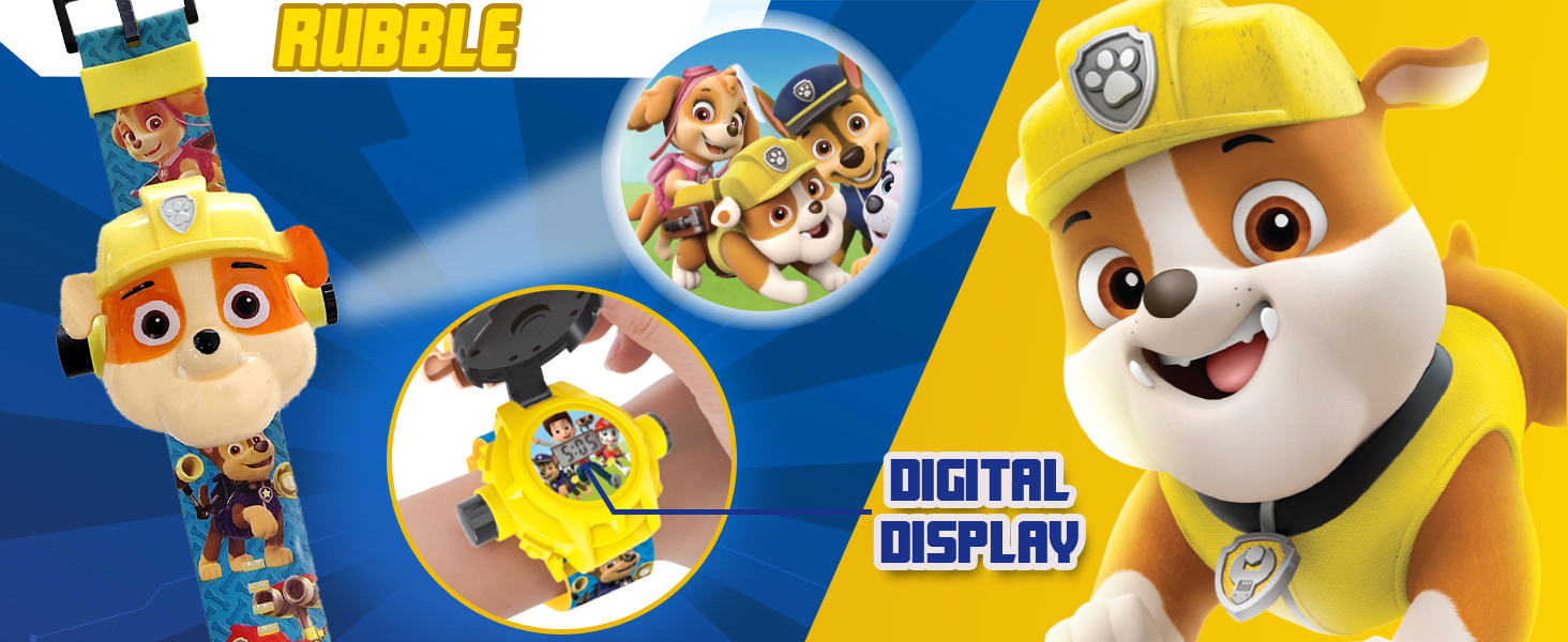Wembley Paw Patrol Digital Projector Watch