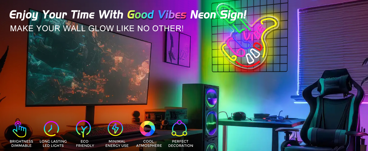 neon light sign