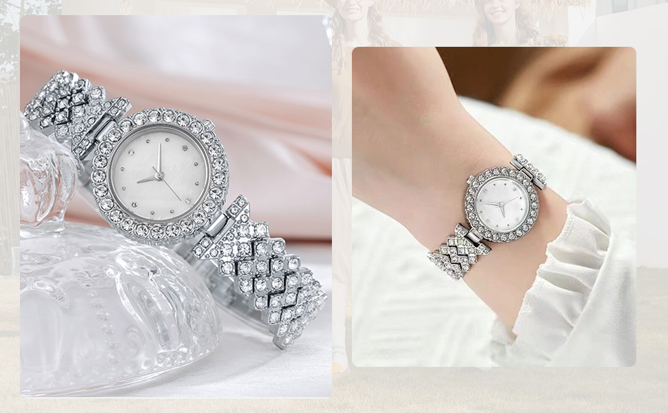 silver watches for women