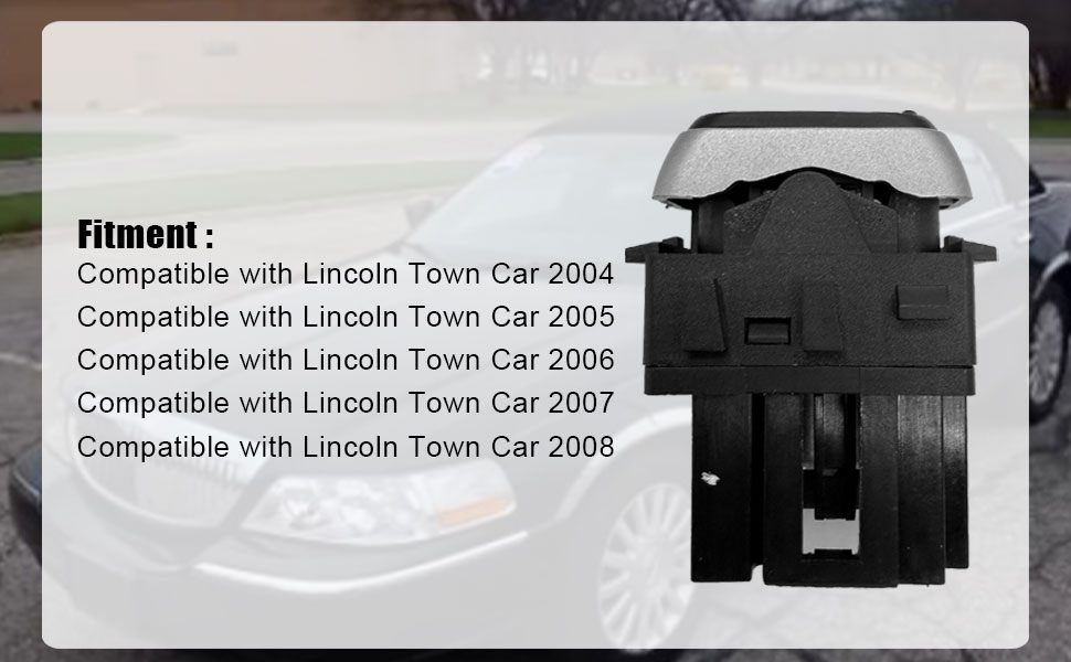 Lincol Town Car Front Left Door Lock Switch Control Button 5W1Z14028BA 1S9024 650306