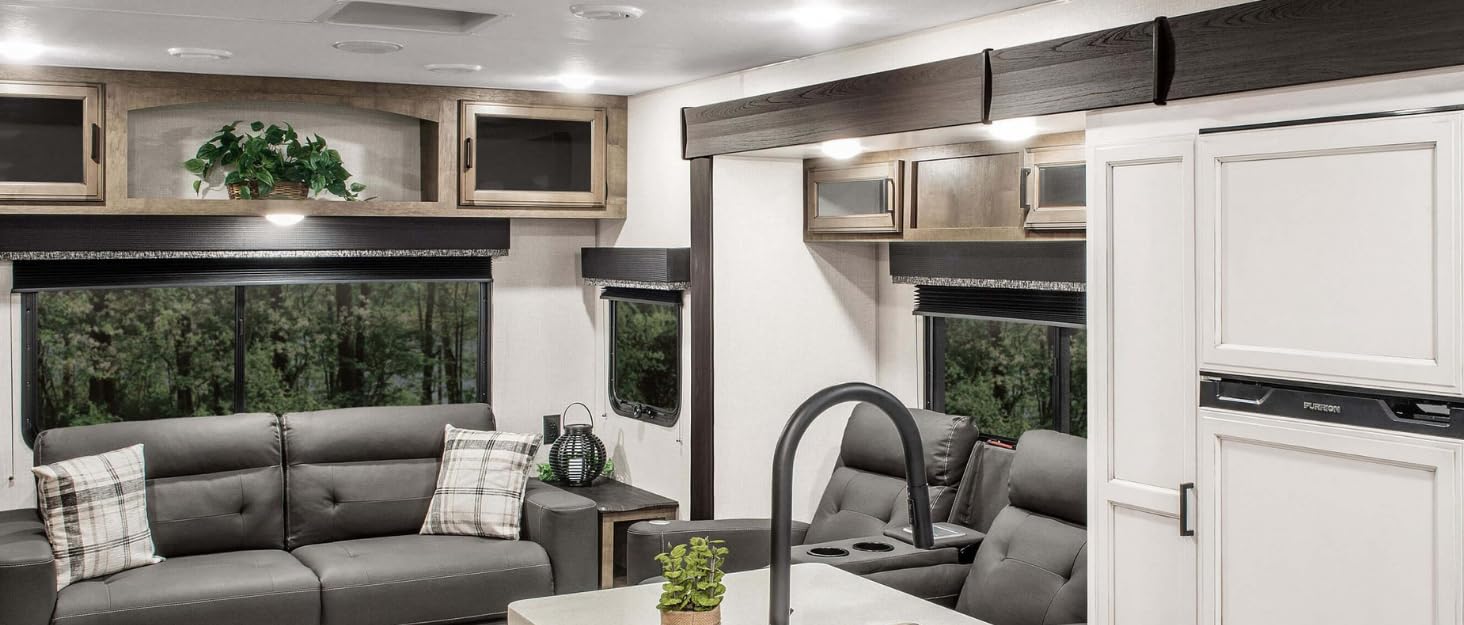 Kohree 12V Led RV Ceiling Dome Light RV Interior Lighting for Trailer