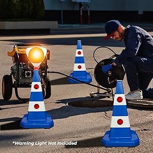 reflective traffic safety cone
