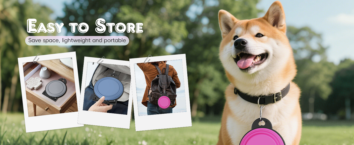 silicone feeding watering bowls with lids for dogs cats