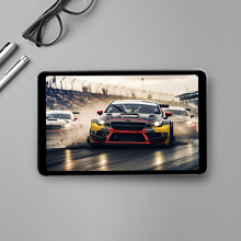 high resolution touchscreen full hd display