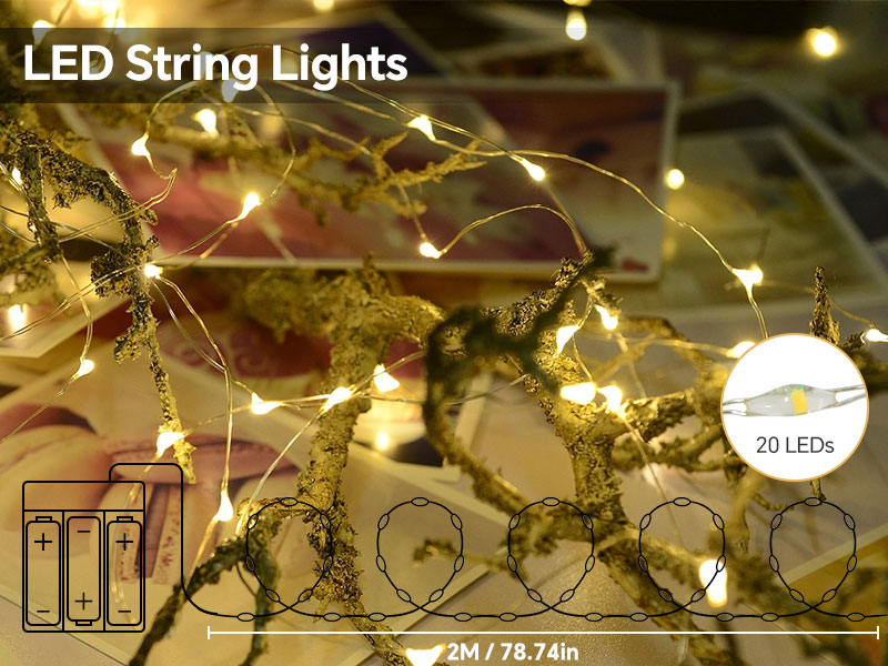 warm white christma tree light