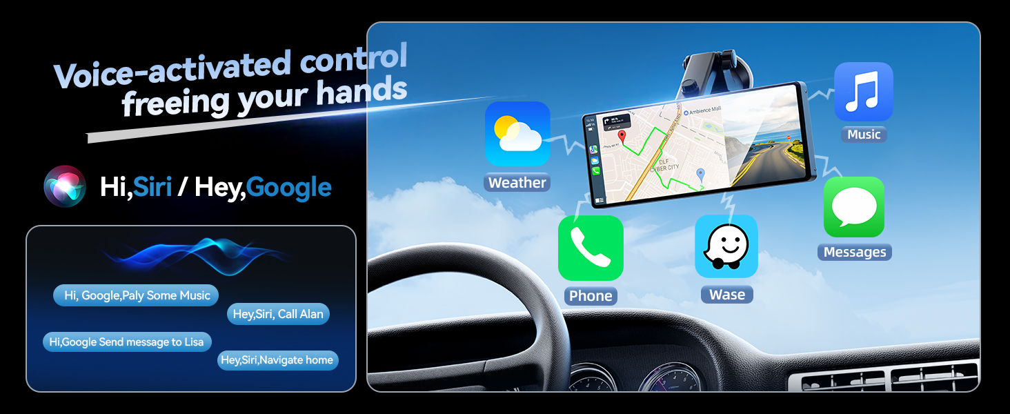 carplay screen for car