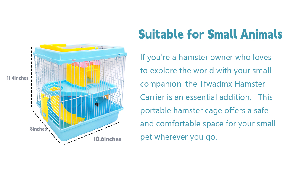 hamster travel carrier