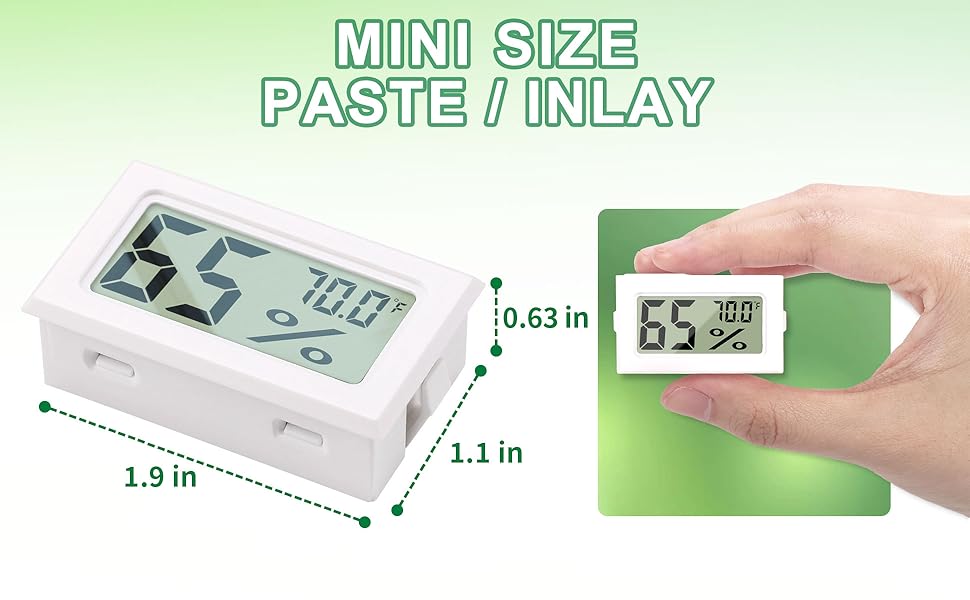 Atogou Mini Hygrometer Indoor Humidity Meter