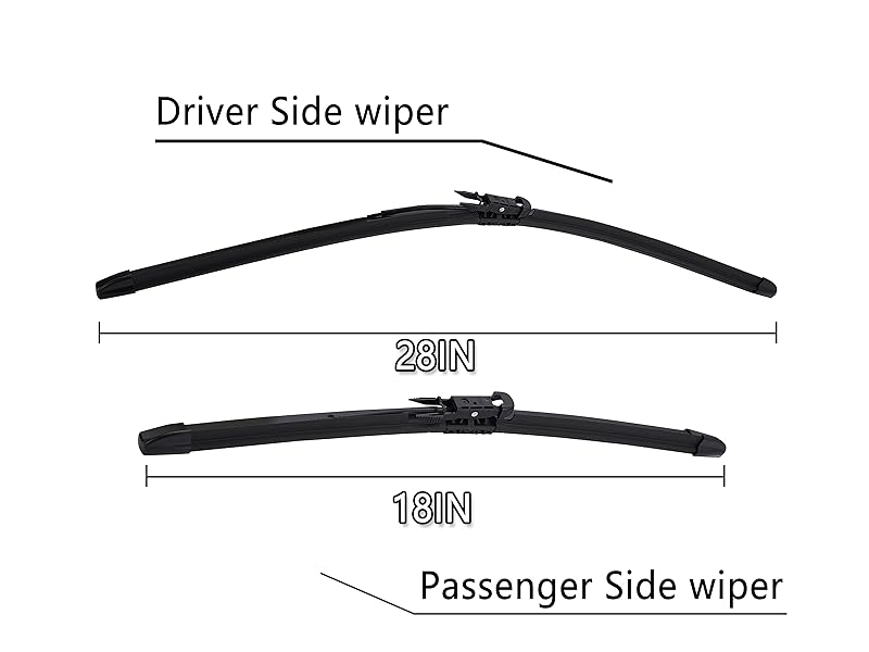 Gaoyeer Windshield Wiper Blades 18"+28" Compatible with