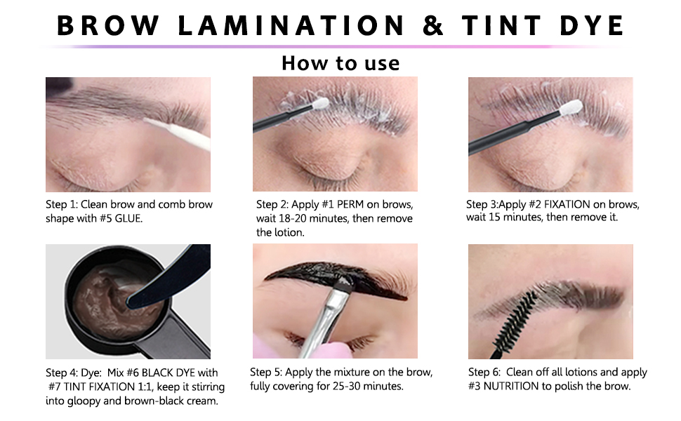 brow lamination kit