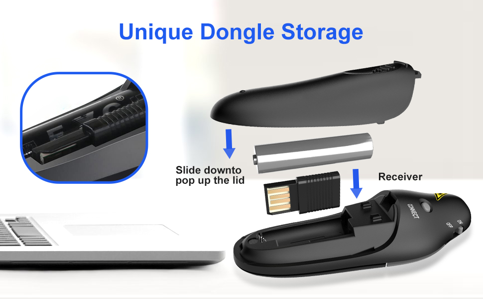 Wireless Presenter Remote Presentation Clickers Office Products