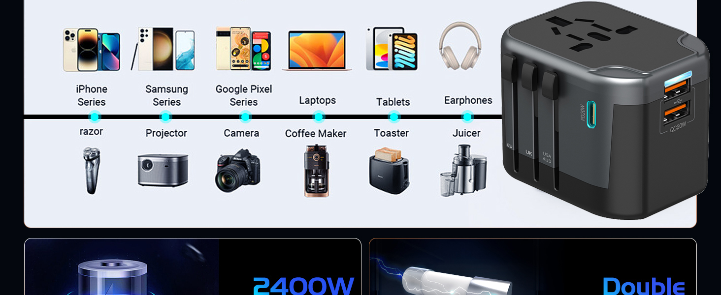 universal travel adapter