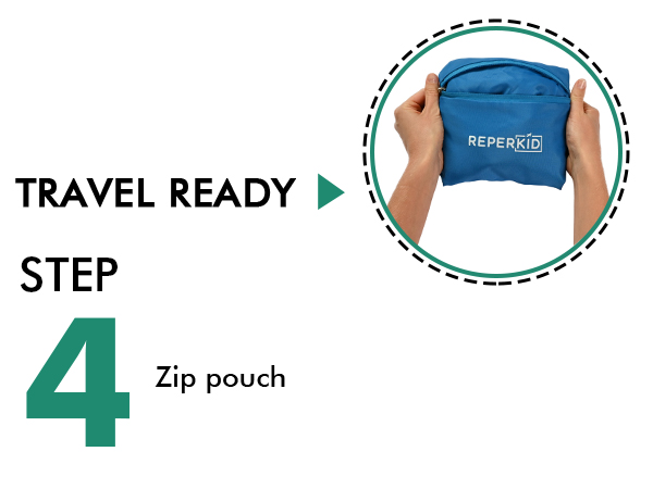 Booster gate check bag
