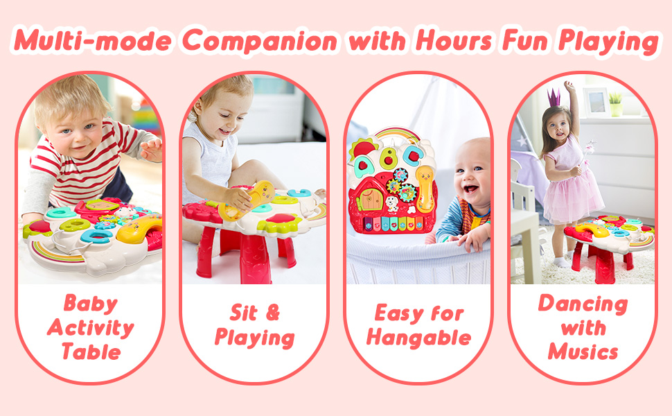 Baby Activity Center Toddlers Toys 13 Musical Activity