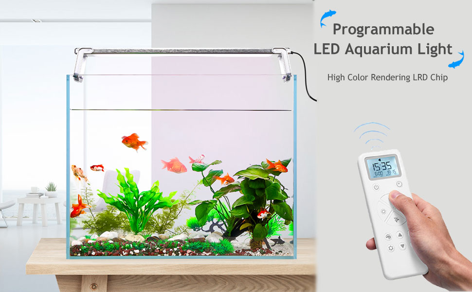 Abeststudio 120cm 65W Aquarium LED Light Lighting Full Spectrum Aqua