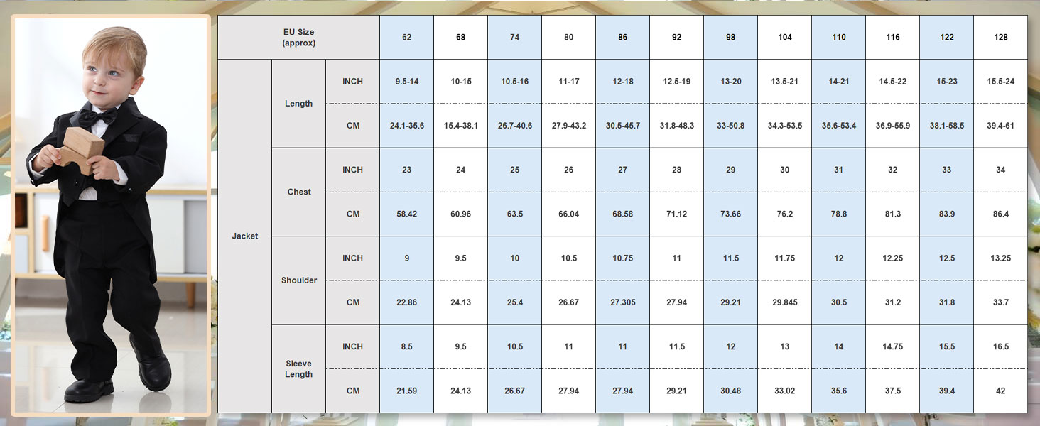 infant baby toddler little kid boy black tuxedo tux dress suit blazer formal wedding party outfit